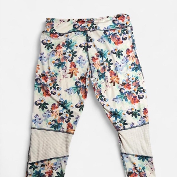 Floral Print Women's Pants - Picture 2 of 4